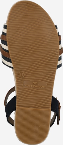 TOM TAILOR Sandals in Blue