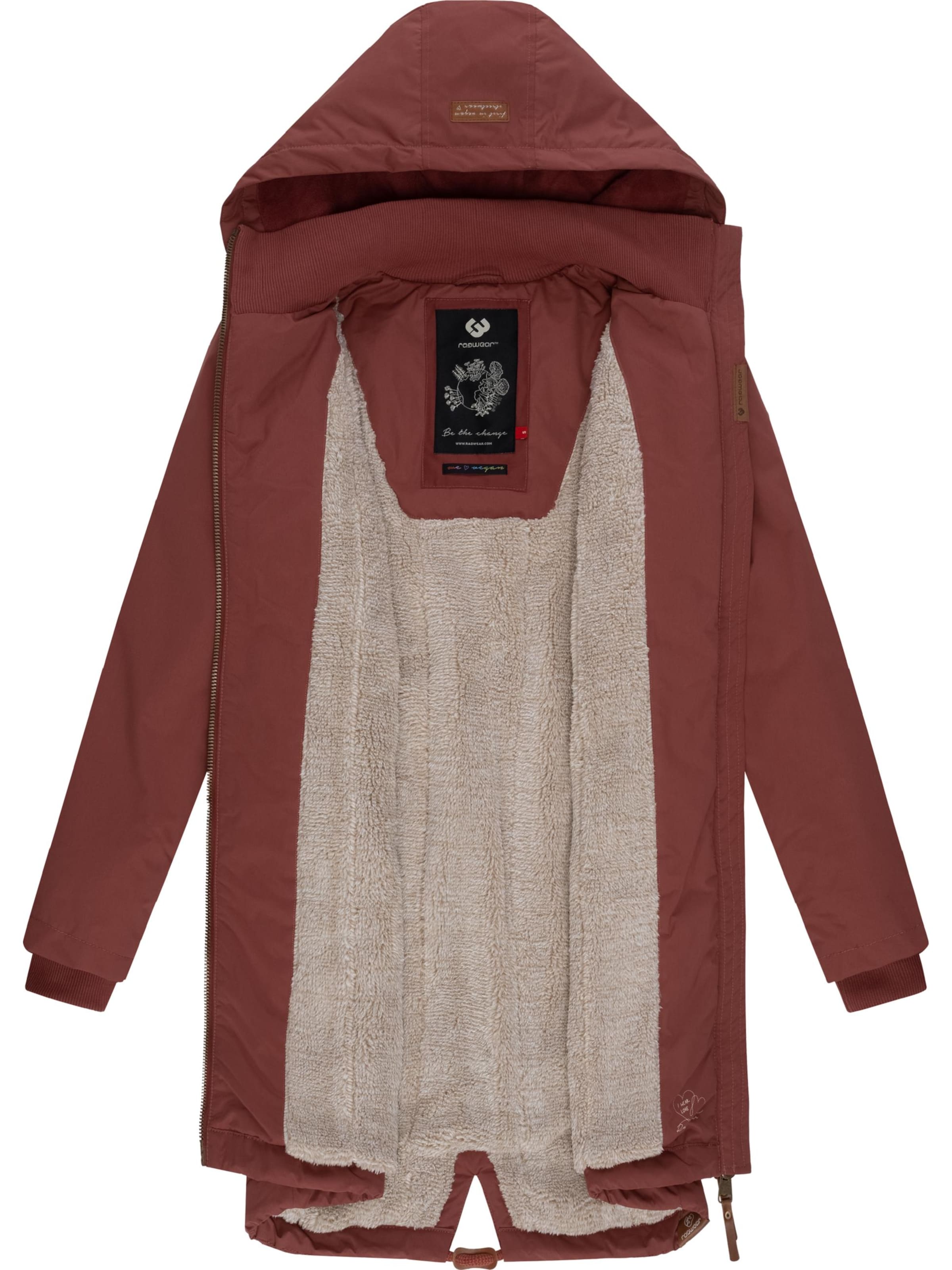 Parka d’hiver 'Crescend' Ragwear en marron