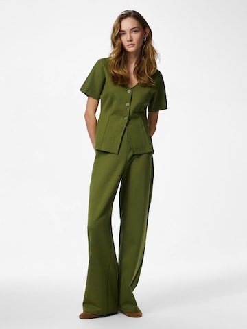 Cardigan 'PCGunhild' PIECES en vert