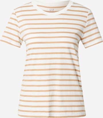 GAP Shirt in Beige: voorkant