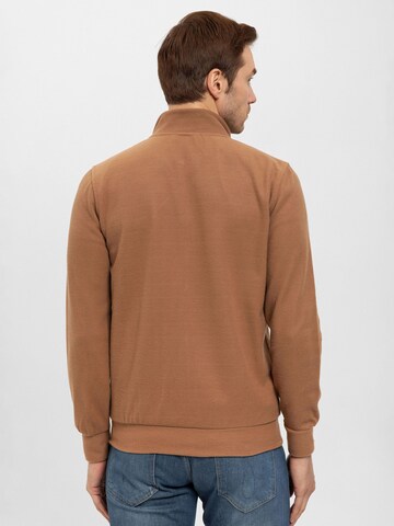 Antioch Knit Cardigan in Brown