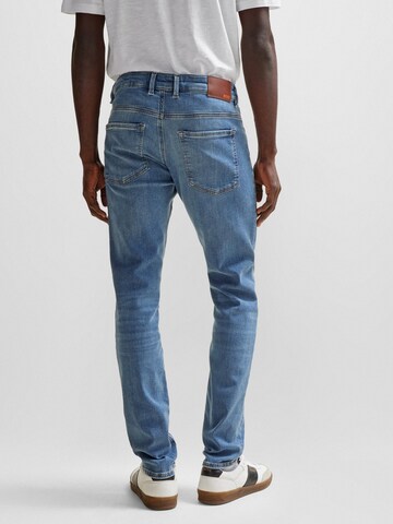 BOSS Slimfit Jeans 'Delano' in Blau