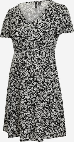 Vero Moda Maternity Dress 'EASY' in Black: front