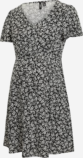 Vero Moda Maternity Φόρεμα 'EASY' σε μαύρο / λευκό, Άποψη προϊόντος