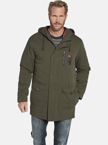 Jan Vanderstorm Winter parka ' Borgar ' in Green