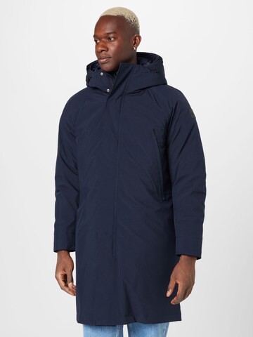 Matinique Winter Coat 'Atech' in Blue: front