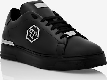 Philipp Plein Sneaker 'Hexagon' in Schwarz: Vorderseite