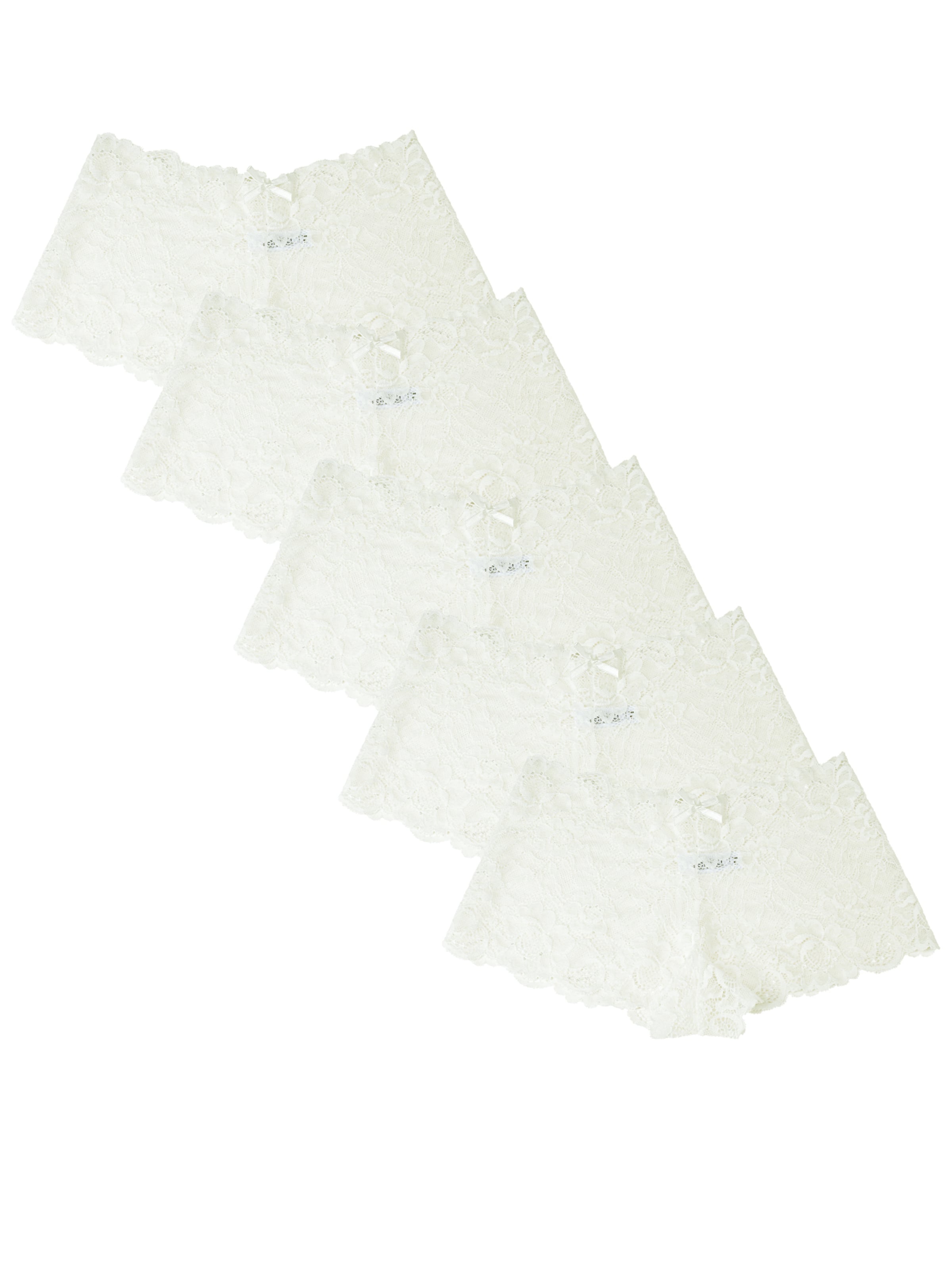 Panty di Yenita in bianco: frontale