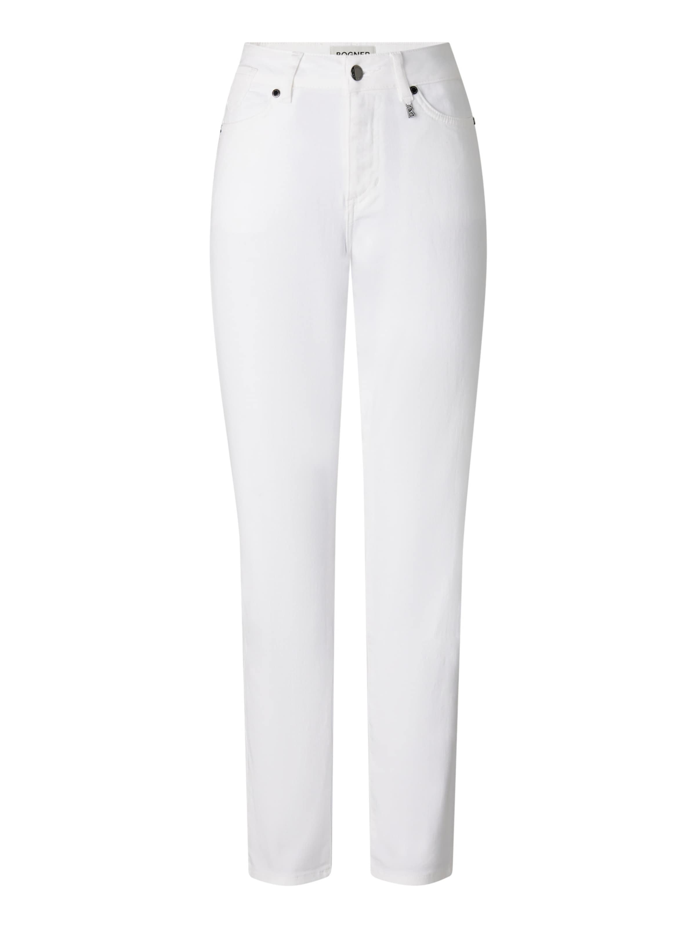 BOGNER Slimfit Jeans 'Julie' in Weiß: Vorderseite