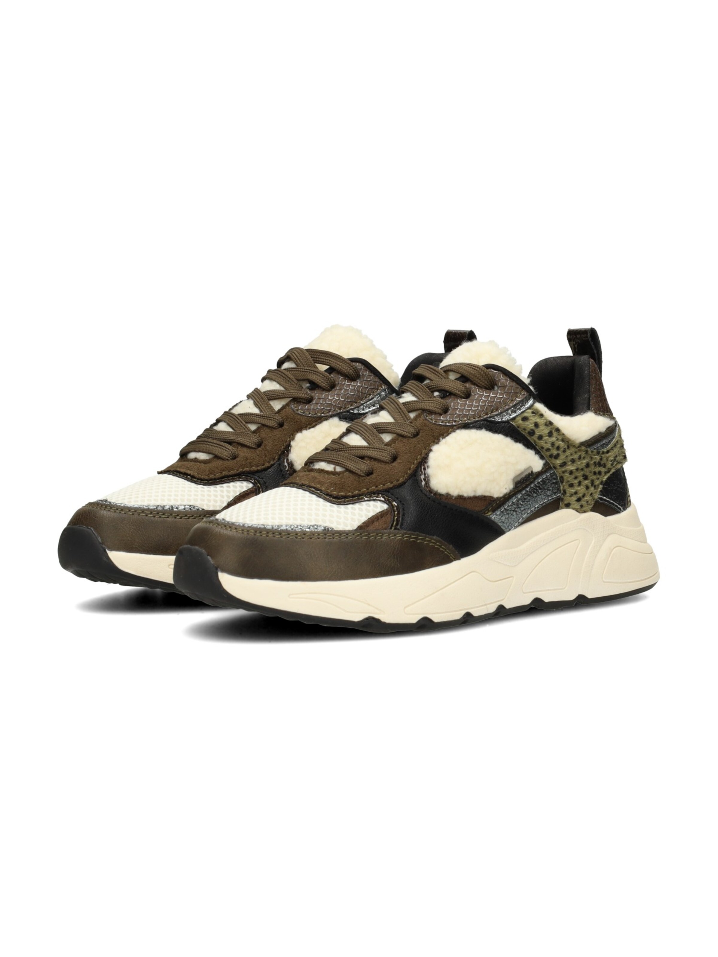 POSH by Poelman Sneakers laag 'CARO' in Groen