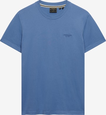 Superdry & Co Shirt 'Essential' in Blauw: voorkant