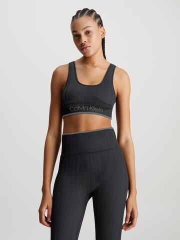 Calvin Klein Sport Bustier Sport-BH in Schwarz