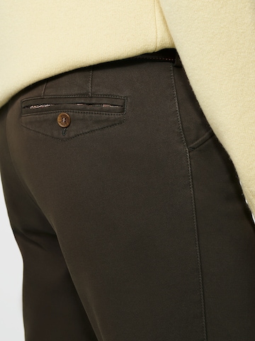 Regular Pantalon chino MEYER en vert