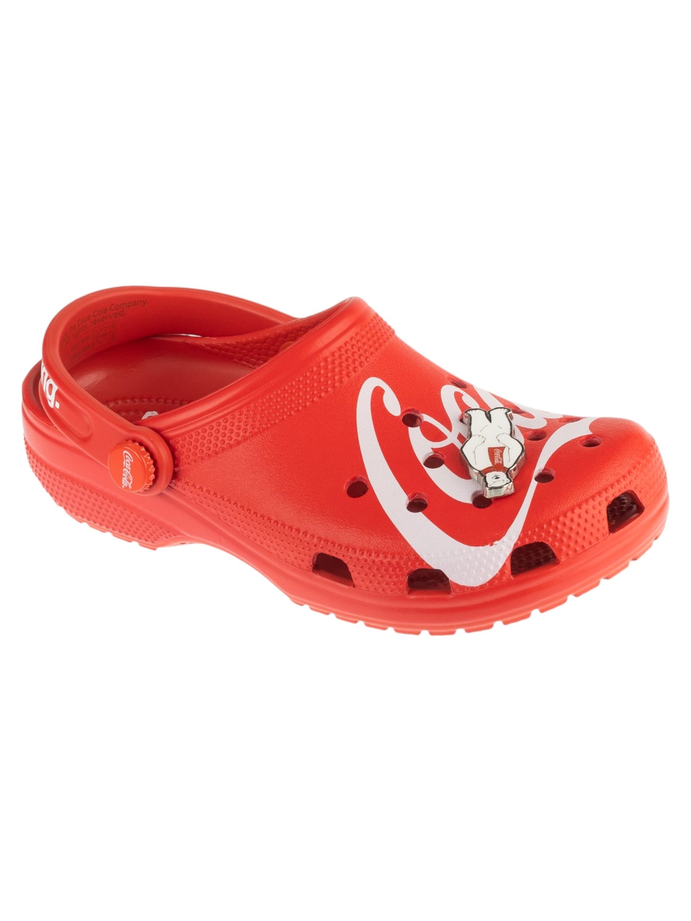 Crocs Clogs in Red: front