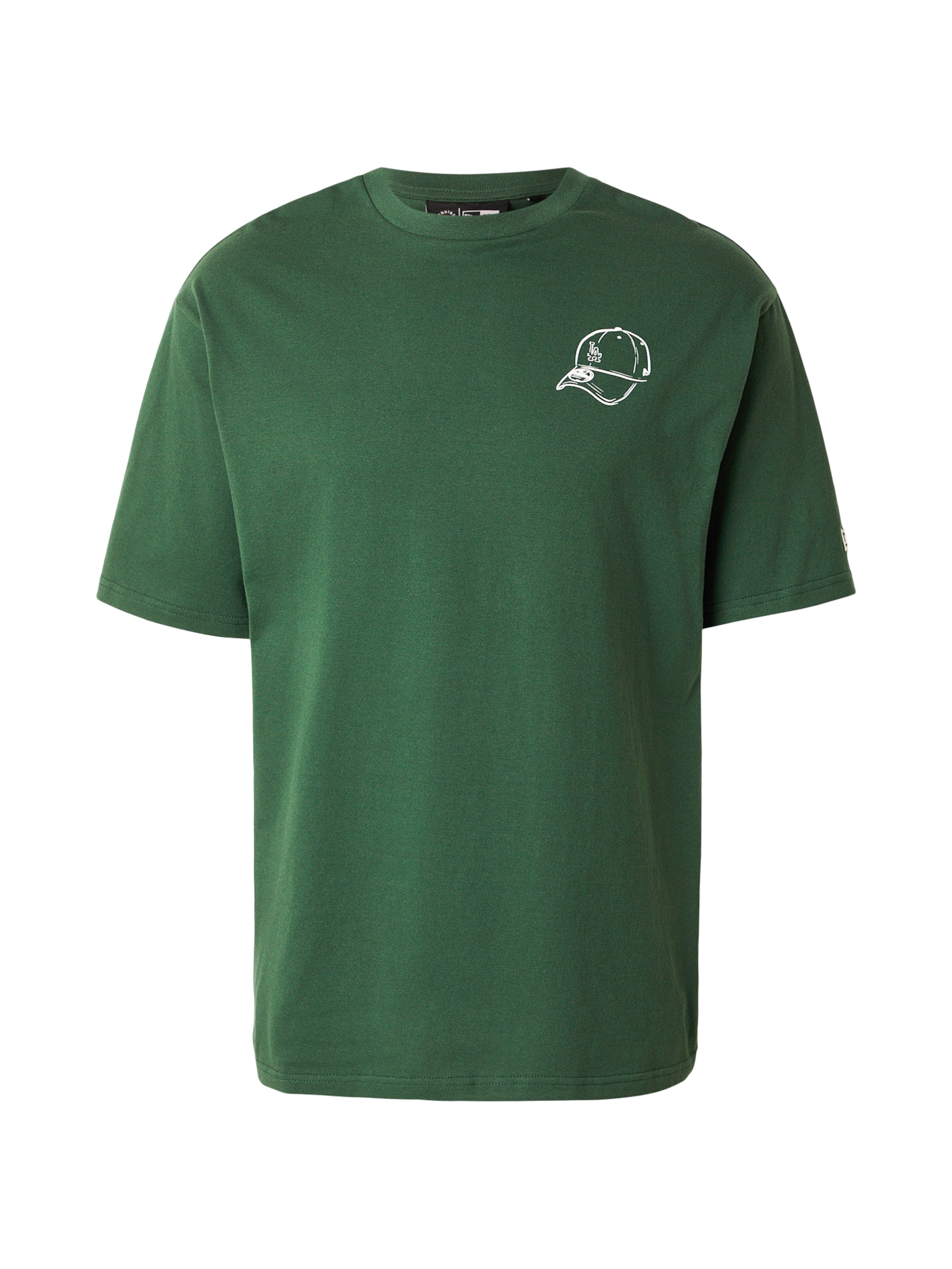 NEW ERA - Camiseta 'MLB BASEBALL' en verde: frente