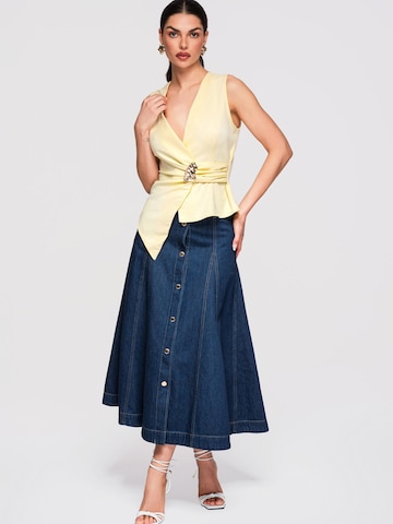 Ombre - Blusa en amarillo