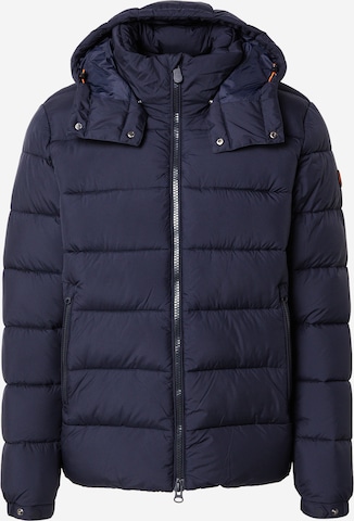 mėlyna SAVE THE DUCK Žieminė striukė 'BORIS': priekis