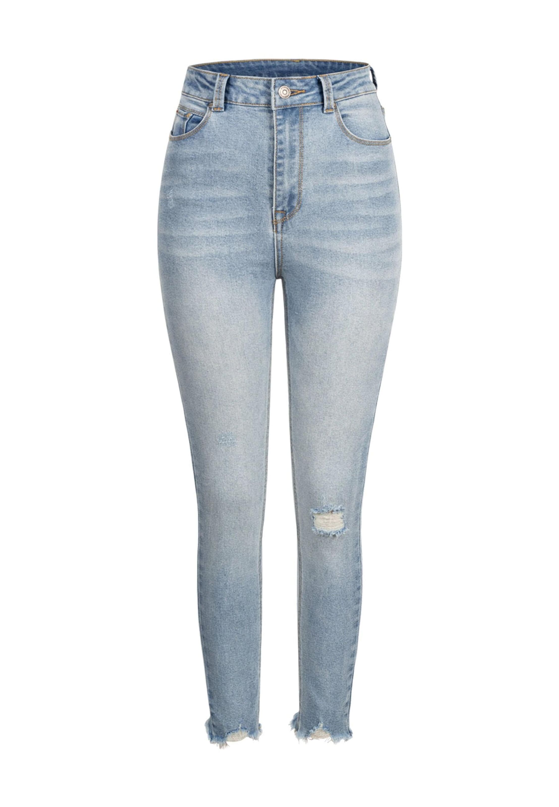 Cloud5ive Skinny Jeans in Blue: front