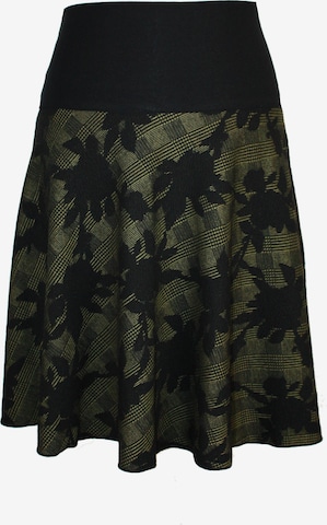 dunkle design Skirt 'Floral' in Green: front