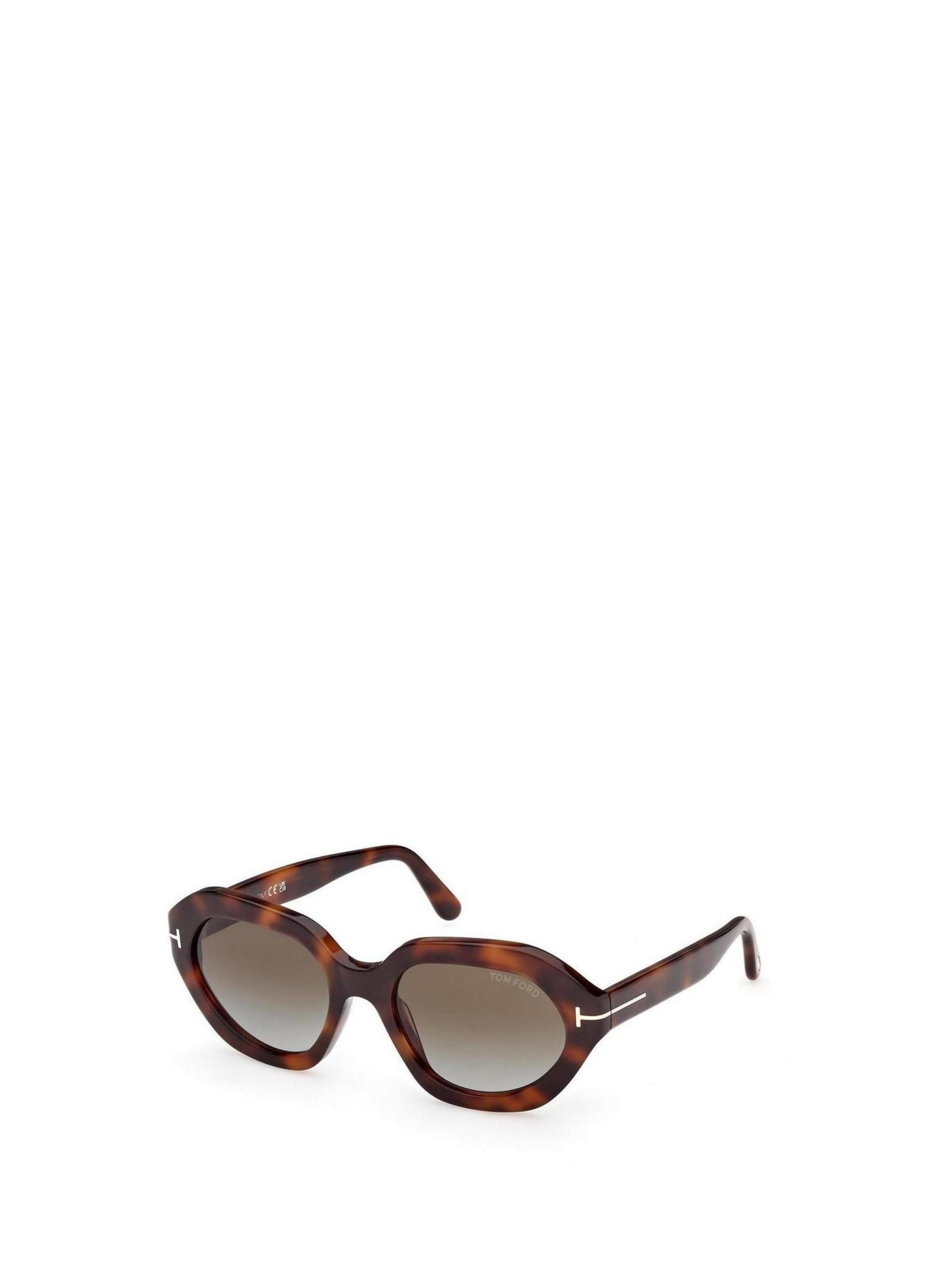 Tom Ford Sunglasses 'MERYL-02 FT1341 53P' in Brown: front