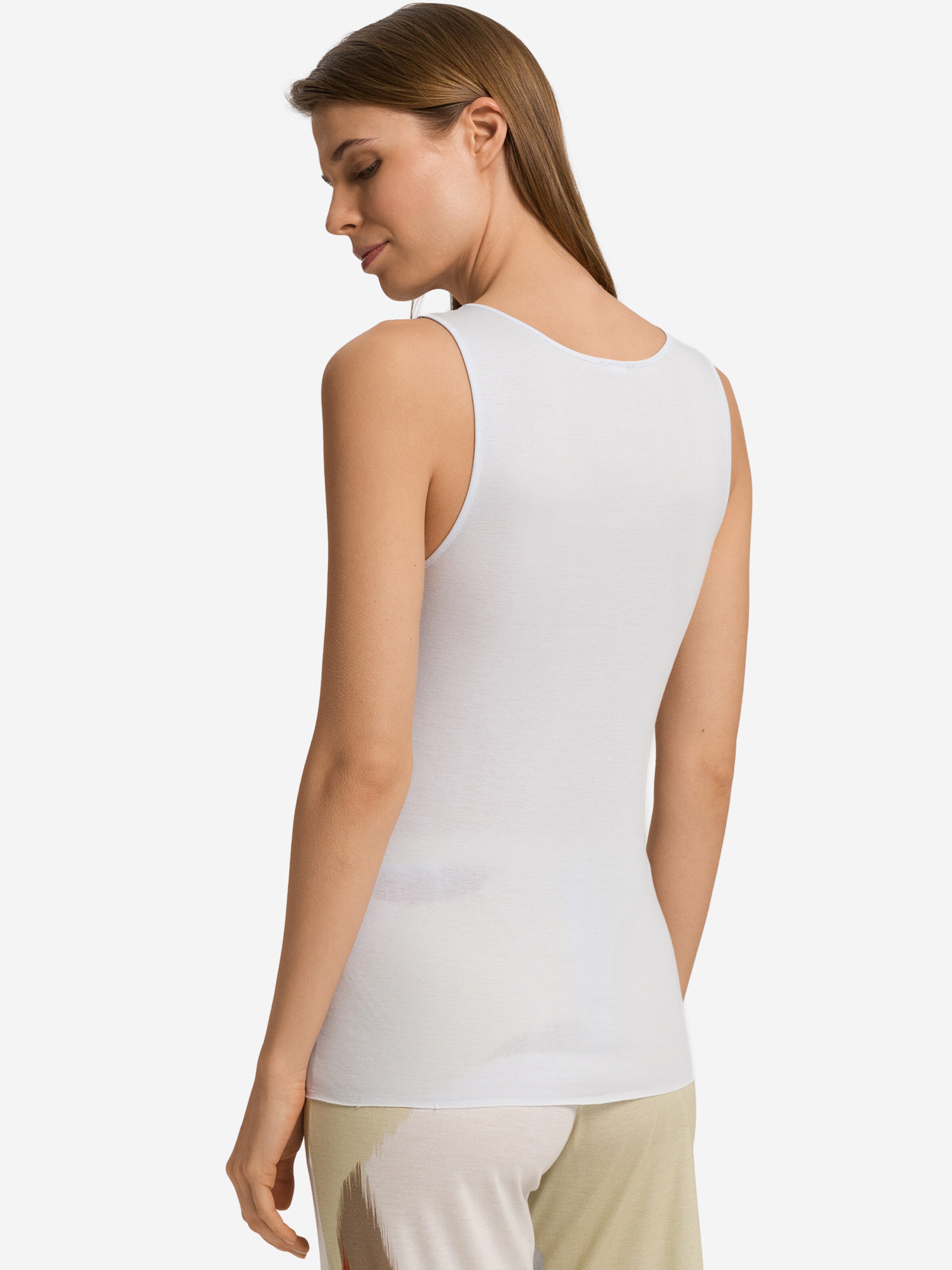 Hanro Top ' Cotton Delight ' in Blue