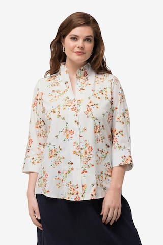 Ulla Popken Blouse in Wit: voorkant