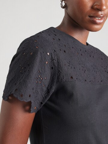 T-shirt 'Caro' ABOUT YOU en noir