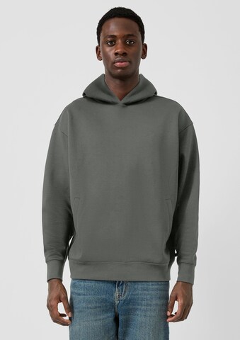 QS Sweatshirt in Grau: Vorderseite
