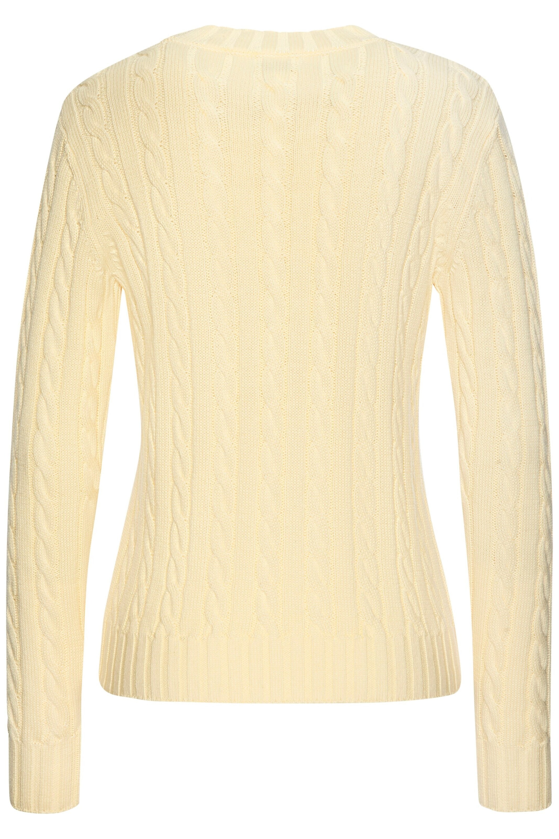 LASCANA Pulóver - sárga