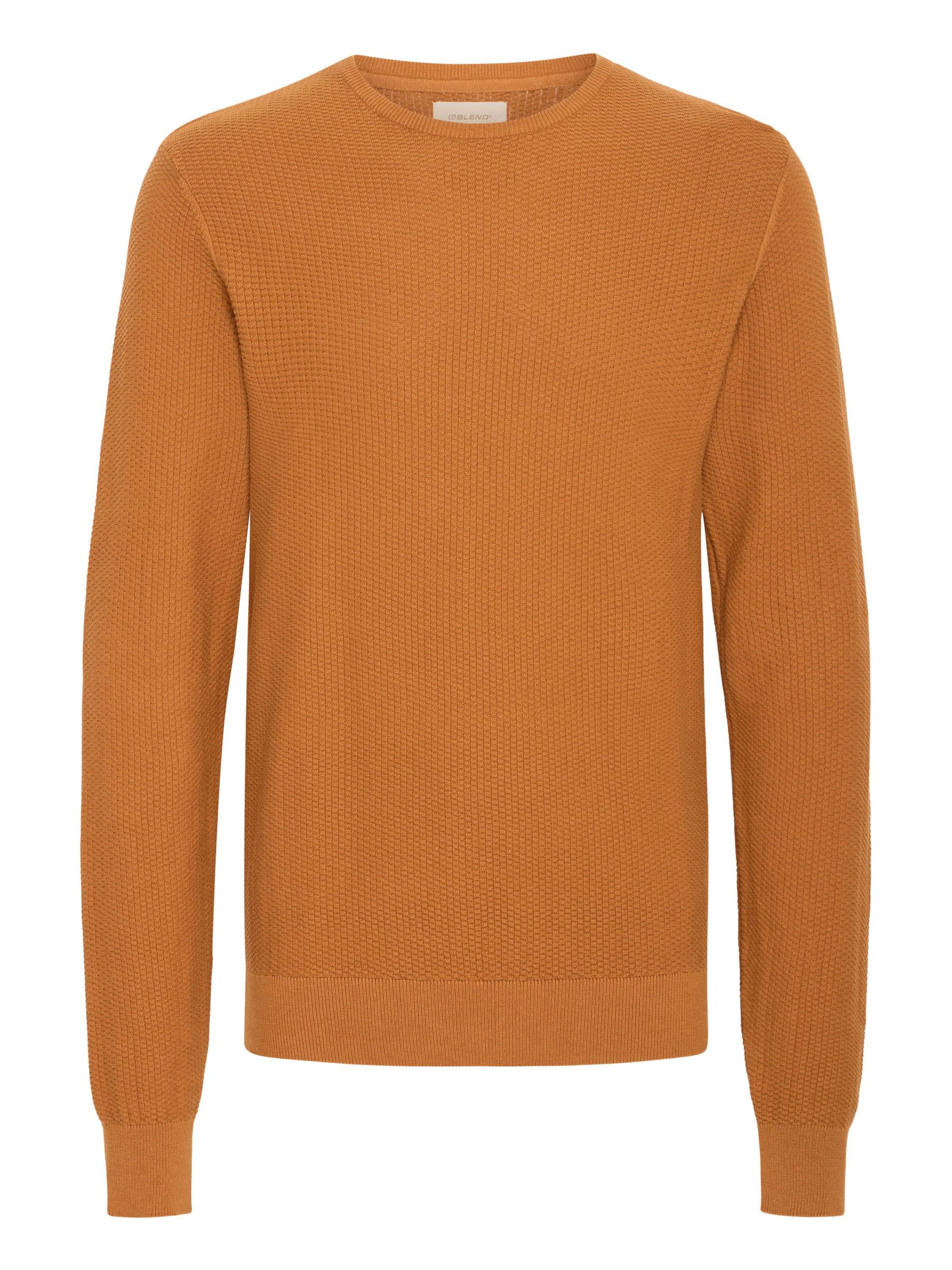 BLEND Trui in Bruin: voorkant