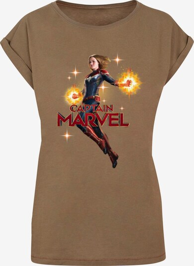 Maglietta 'Captain Marvel - Carol Danvers' ABSOLUTE CULT di colore rosso scuro, Visualizzazione prodotti