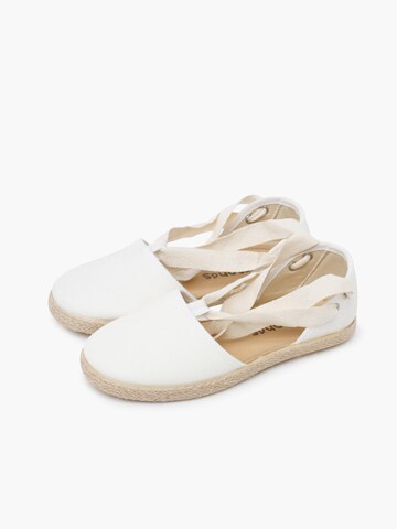 Sandales Pisamonas en blanc