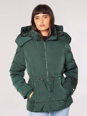 Apricot - Chaqueta de invierno en verde: frente