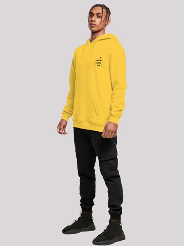 Sweat-shirt F4NT4STIC en jaune