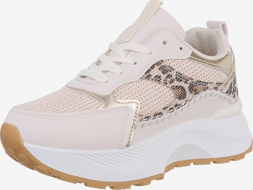 Ital-Design Sneaker in Beige: Vorderseite