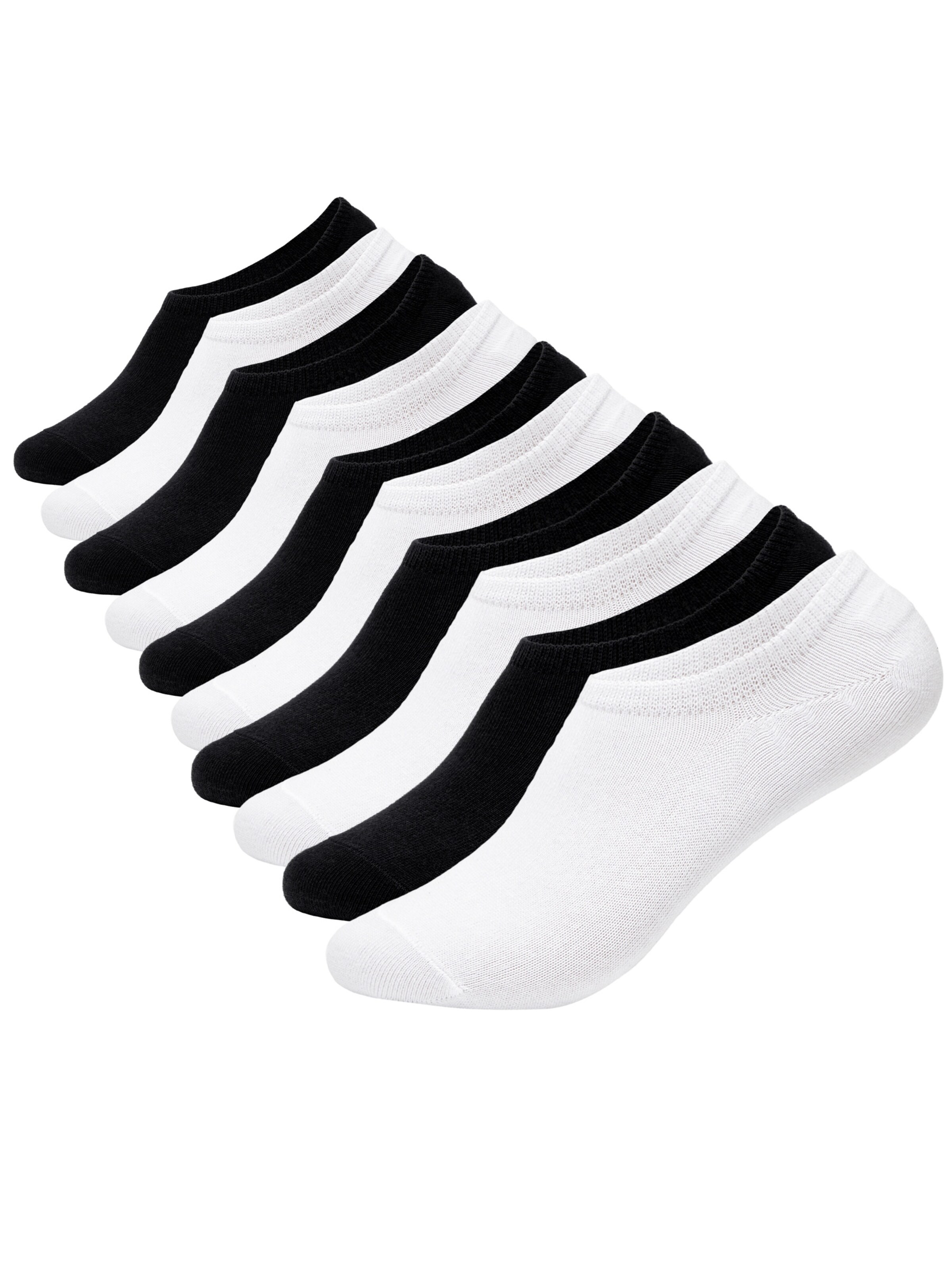 Occulto Ankle Socks 'Strolch' in Black: front