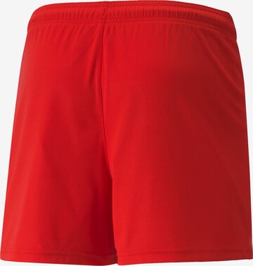 Regular Pantalon de sport PUMA en rouge