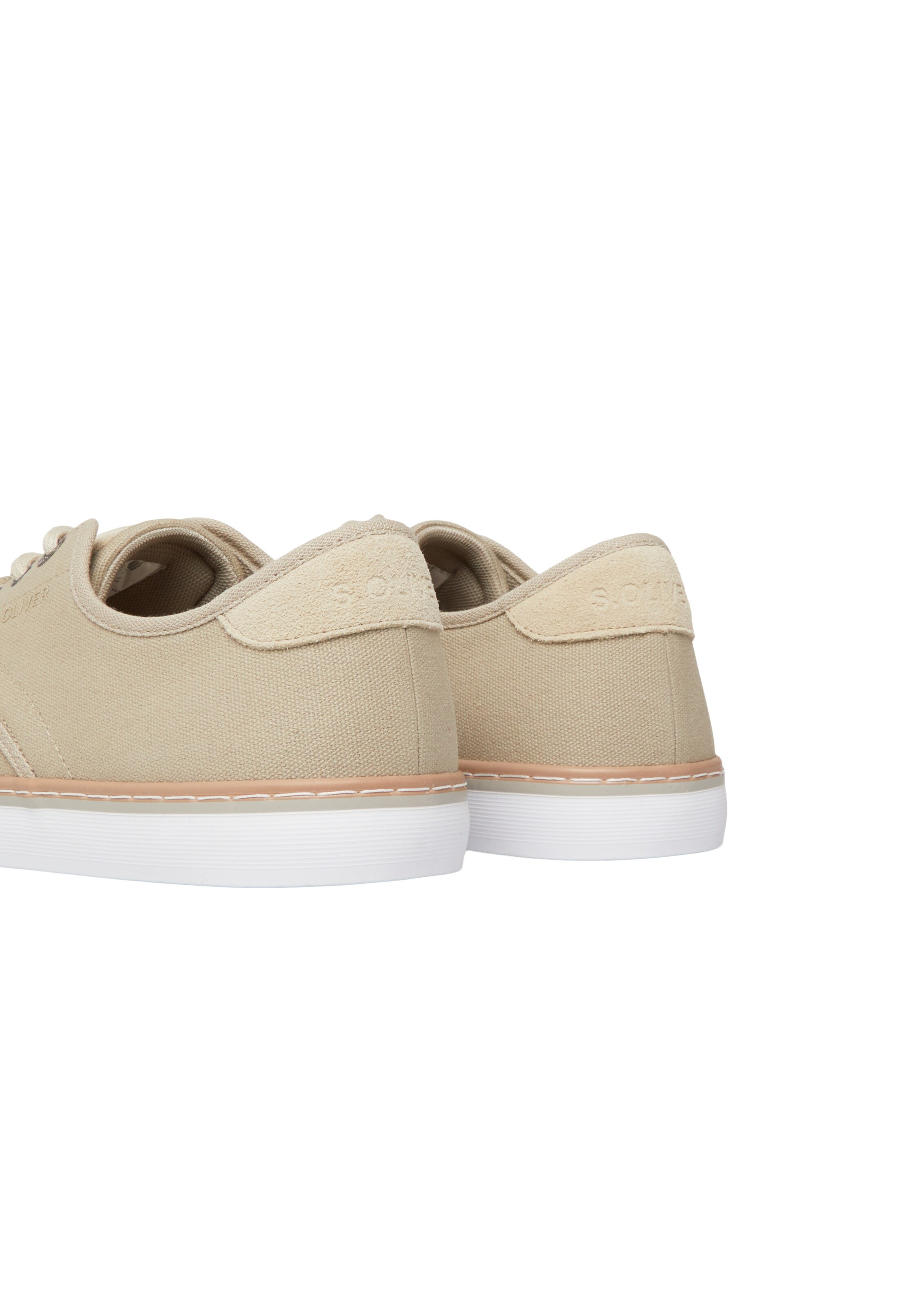 s.Oliver Sneakers laag in Beige