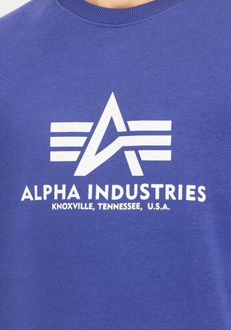 ALPHA INDUSTRIES Свитшот в Лиловый