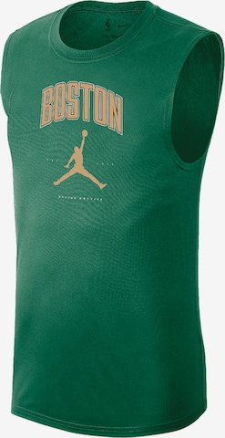 NIKE Performance Shirt 'Boston Celtics NBA' in Green: front
