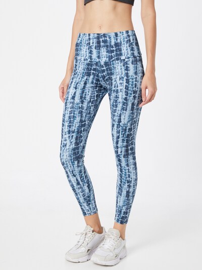 Onzie Sporthose in blau / navy / hellblau, Modelansicht