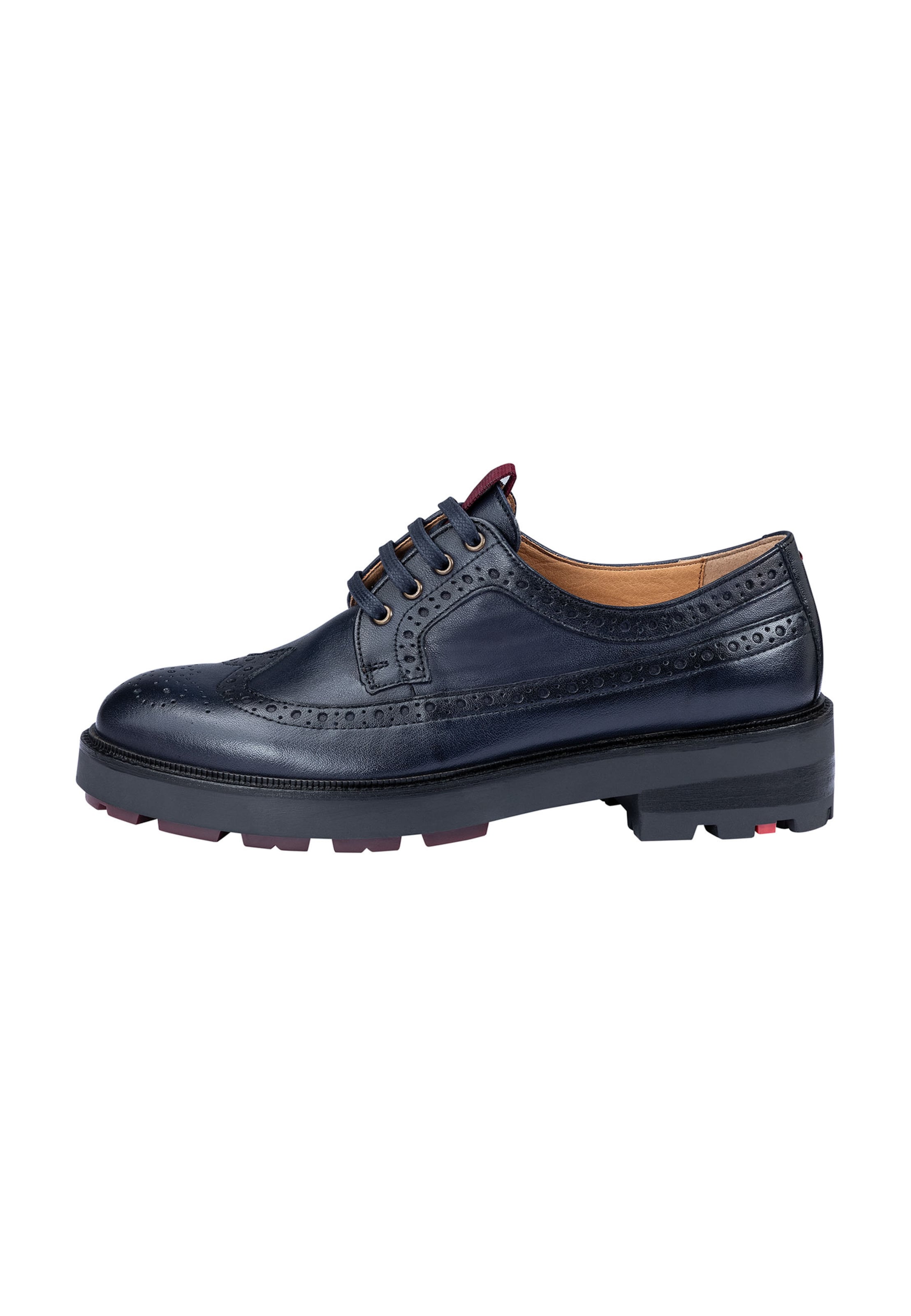 Chaussure à lacets LLOYD en bleu : devant