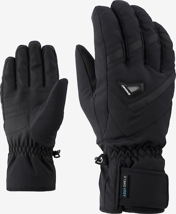 ZIENER Athletic Gloves 'GARY AS (R)' in Black: front
