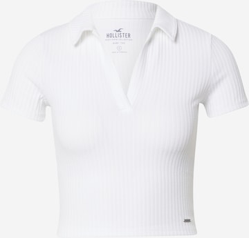 HOLLISTER Shirt in White: front