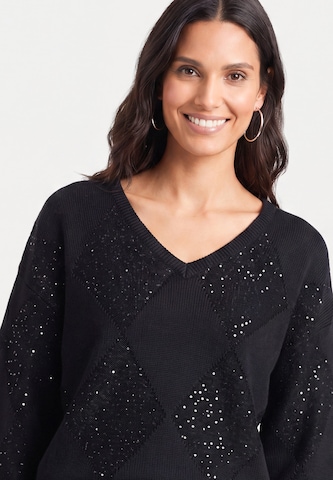 usha BLACK LABEL Trui in Zwart