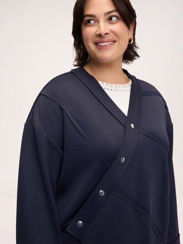Veste de survêtement Fiorella Rubino en bleu