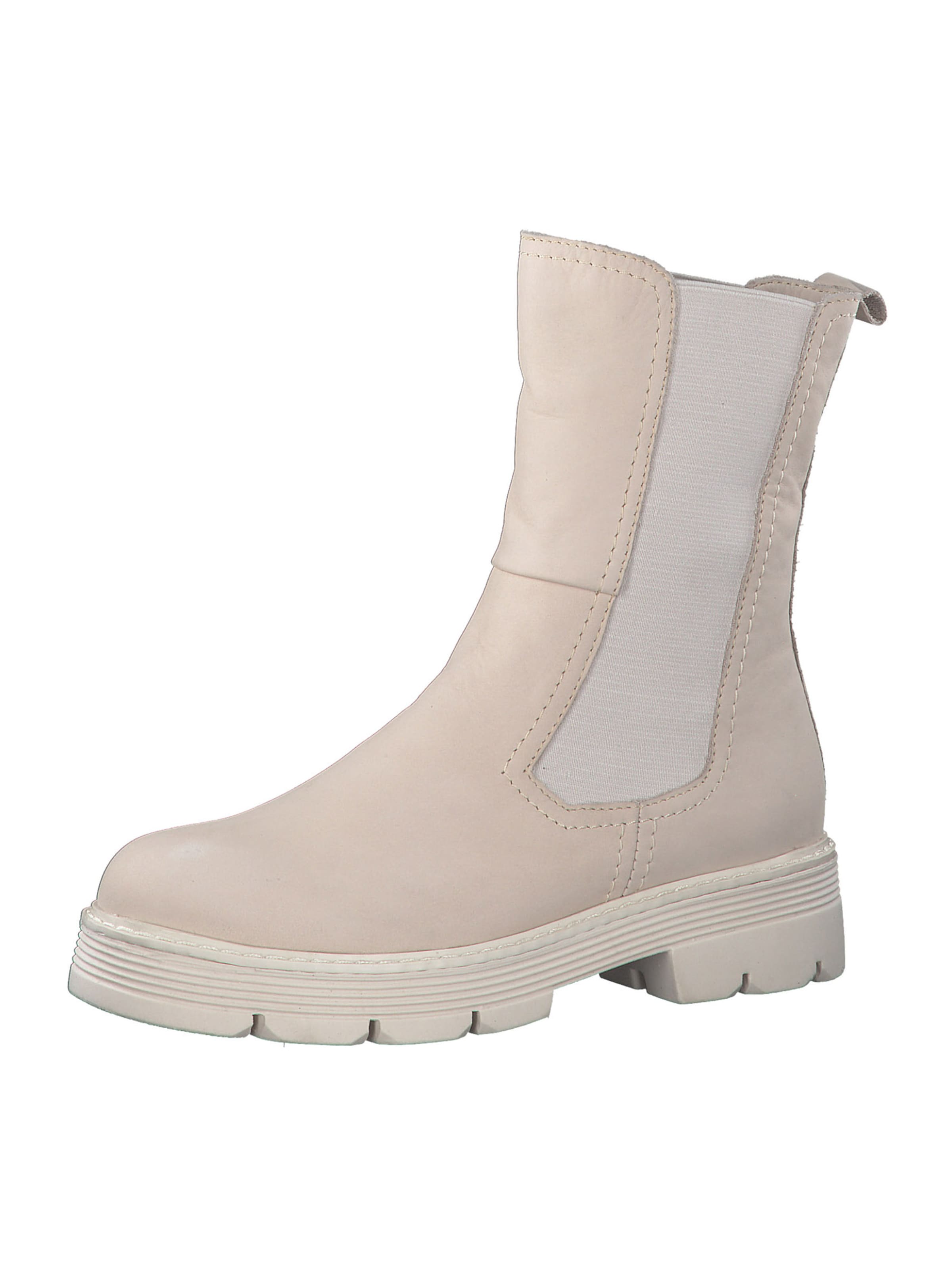 Boots chelsea di MARCO TOZZI in beige: frontale
