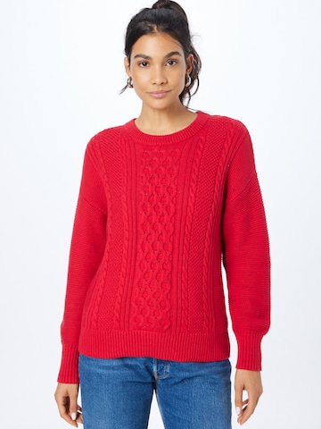 GAP Пуловер в червено: отпред