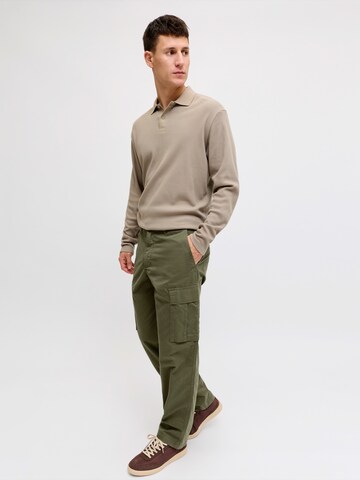 Regular Pantalon cargo 'JREBCARLOS' JJ Rebel en vert