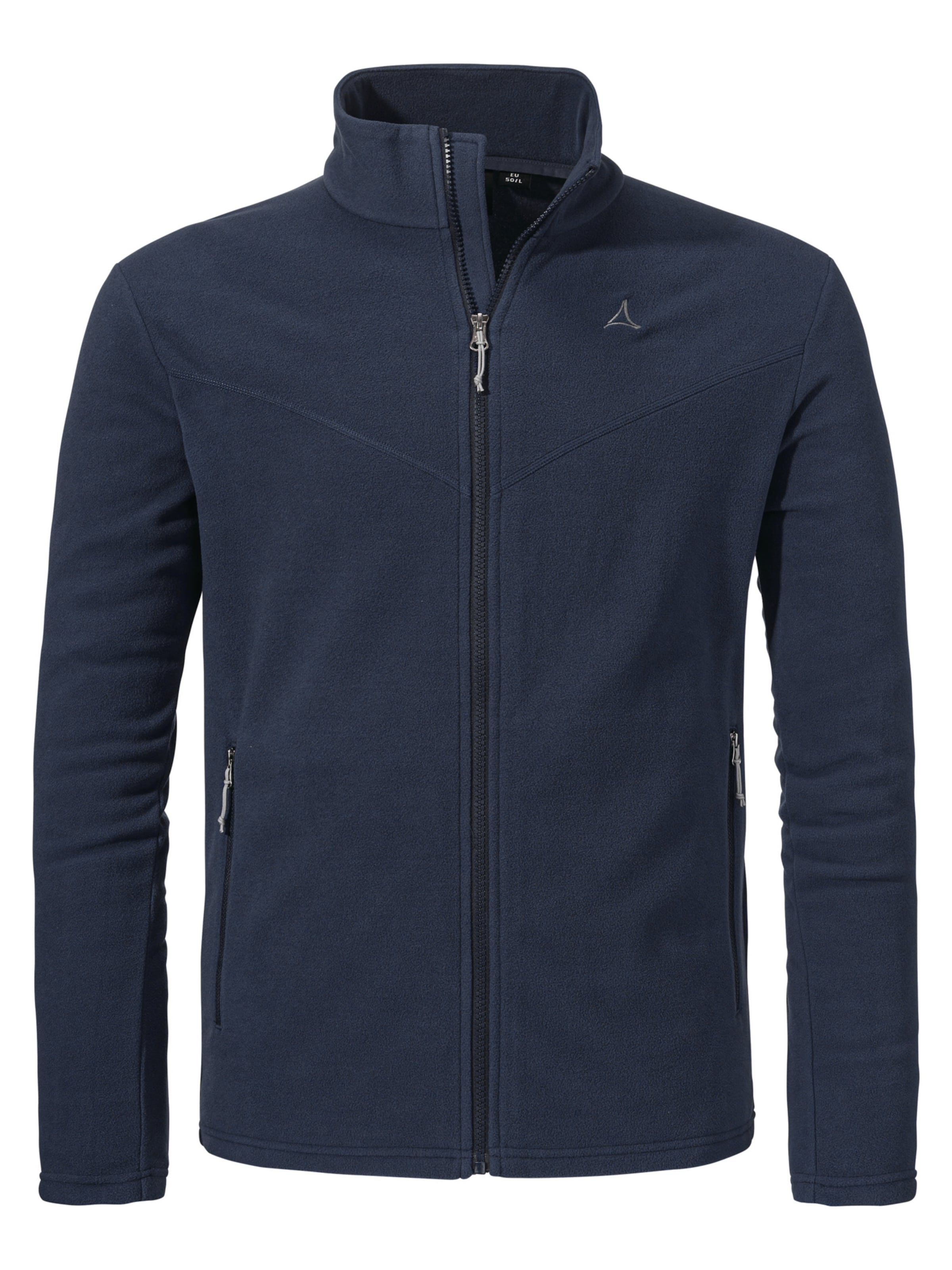 Schöffel Athletic fleece jacket 'Qutang' in Blue: front